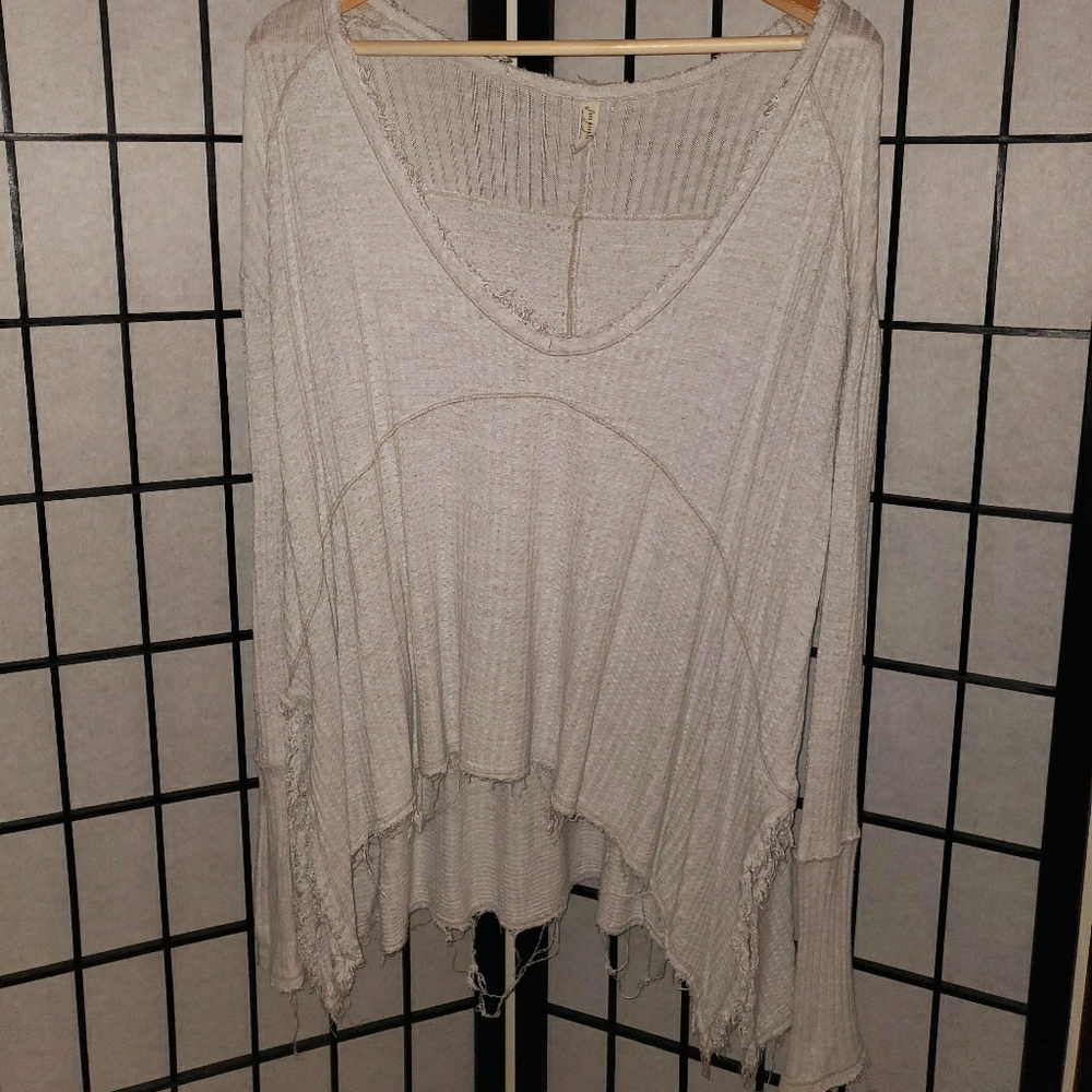 Free People Distressed Top